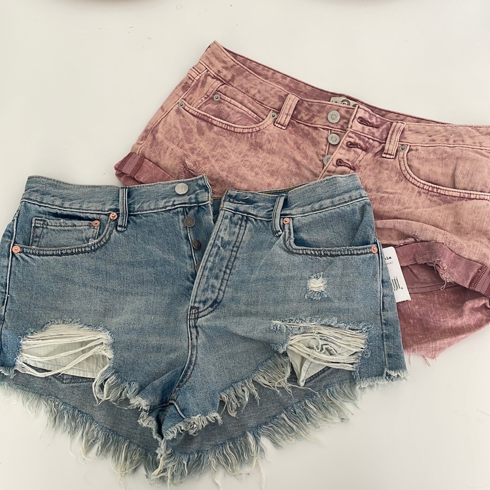 Free People shorts bundle